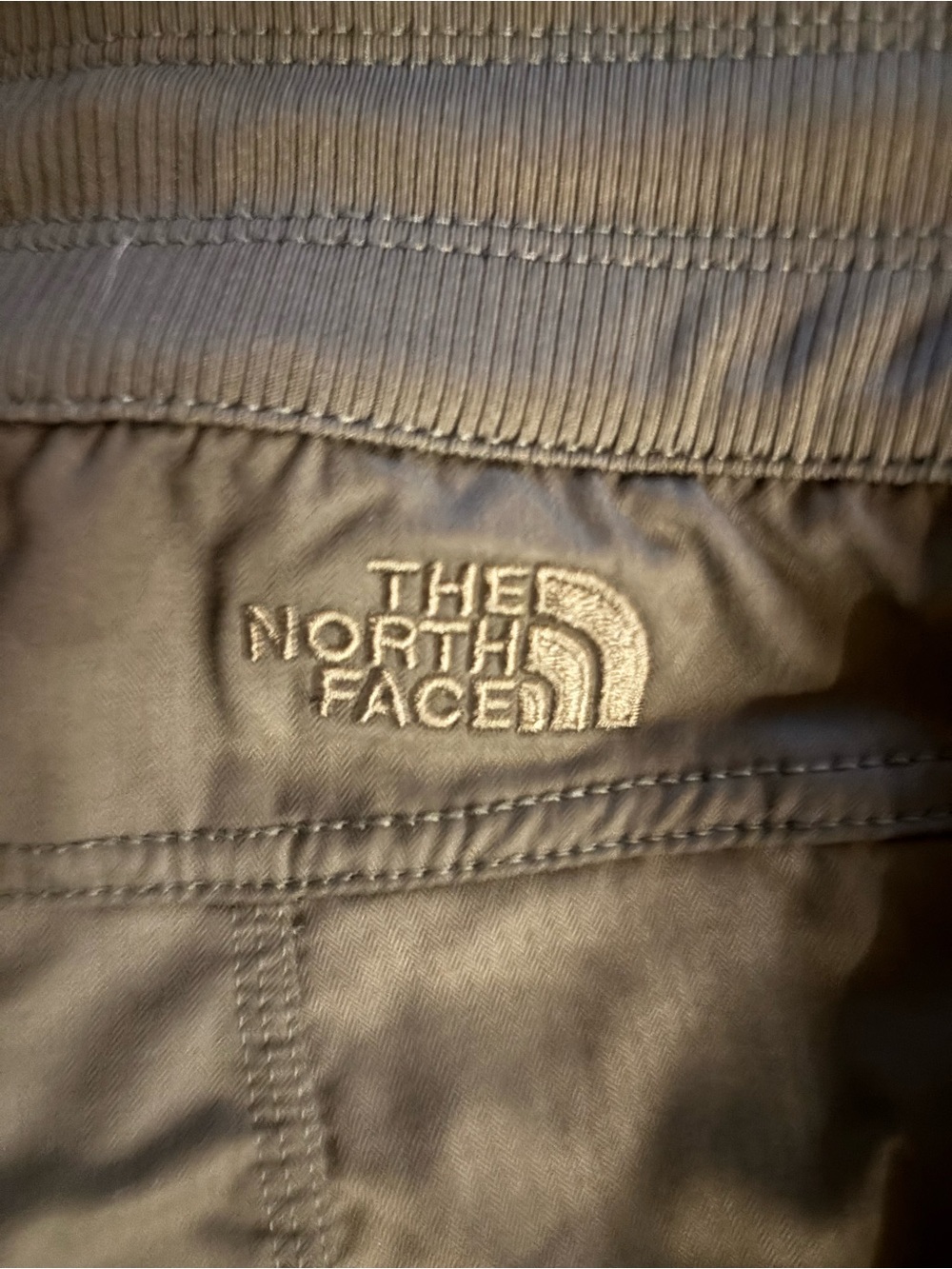 The North Face womens  Dark  olive green  with Embroidered Logo